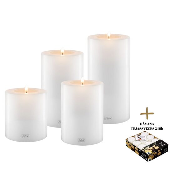 Trend sveču komplekts Ø 10 cm